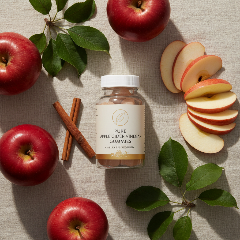 ACV Gummies - Flat Lay