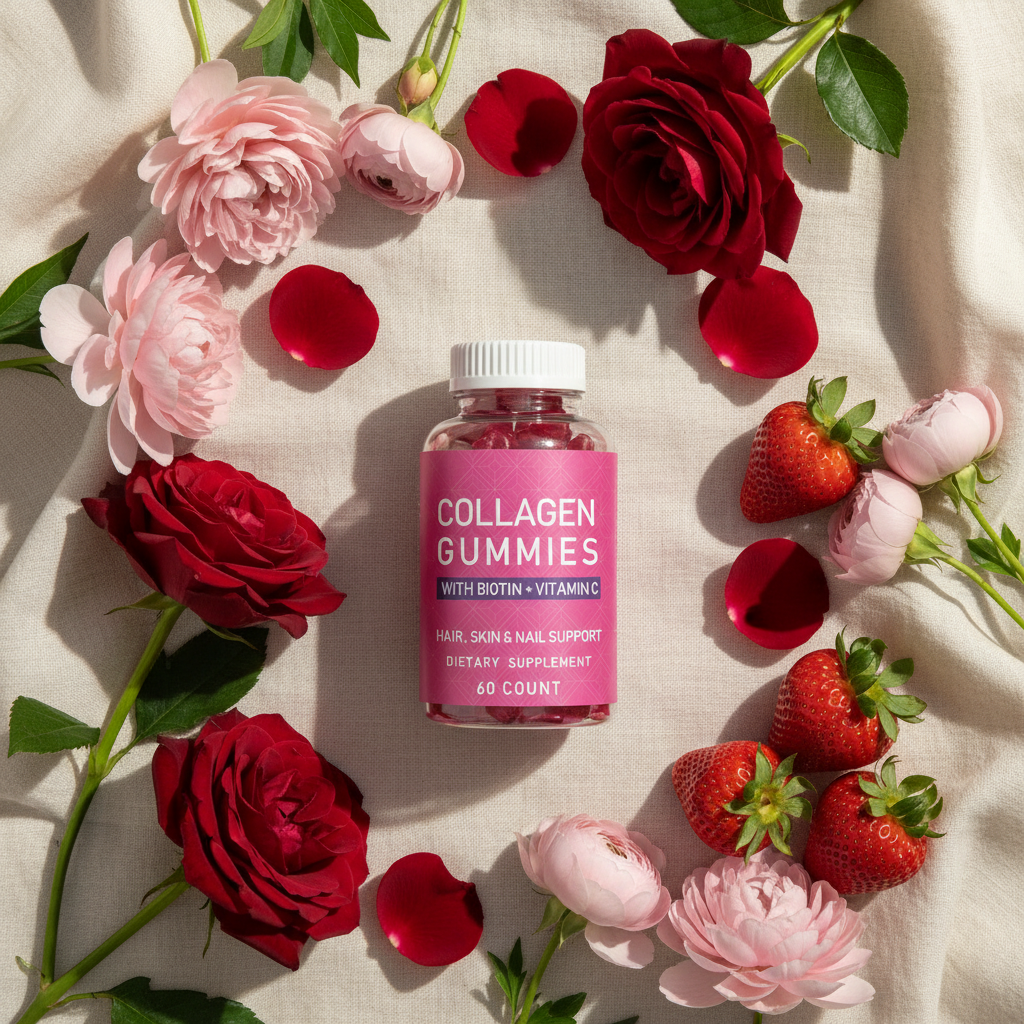 Collagen Biotin - Flat Lay