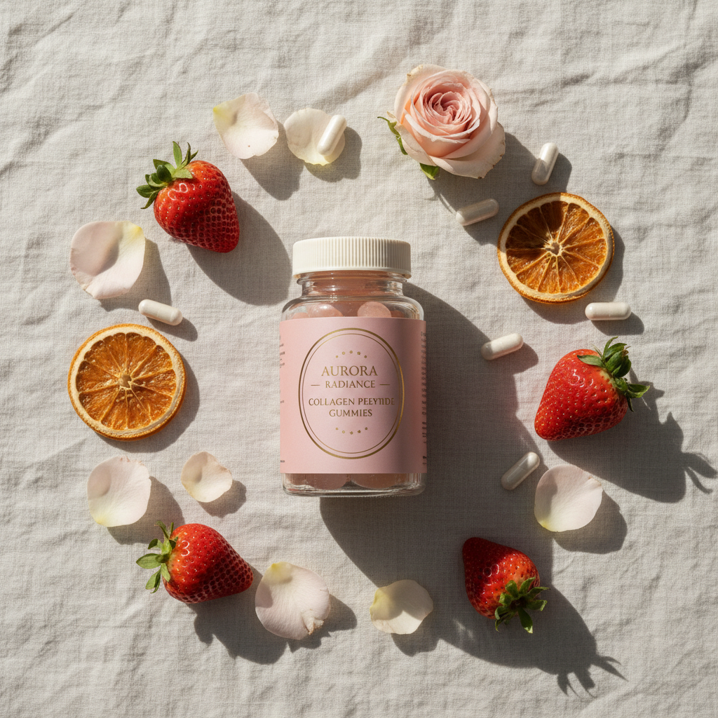 Collagen Gummies - Flat Lay