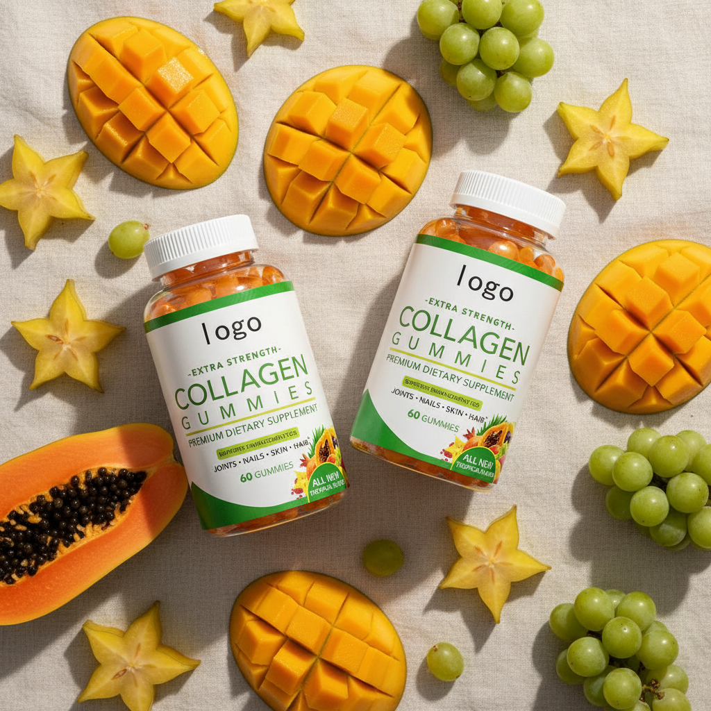 Collagen Gummies - Flat Lay