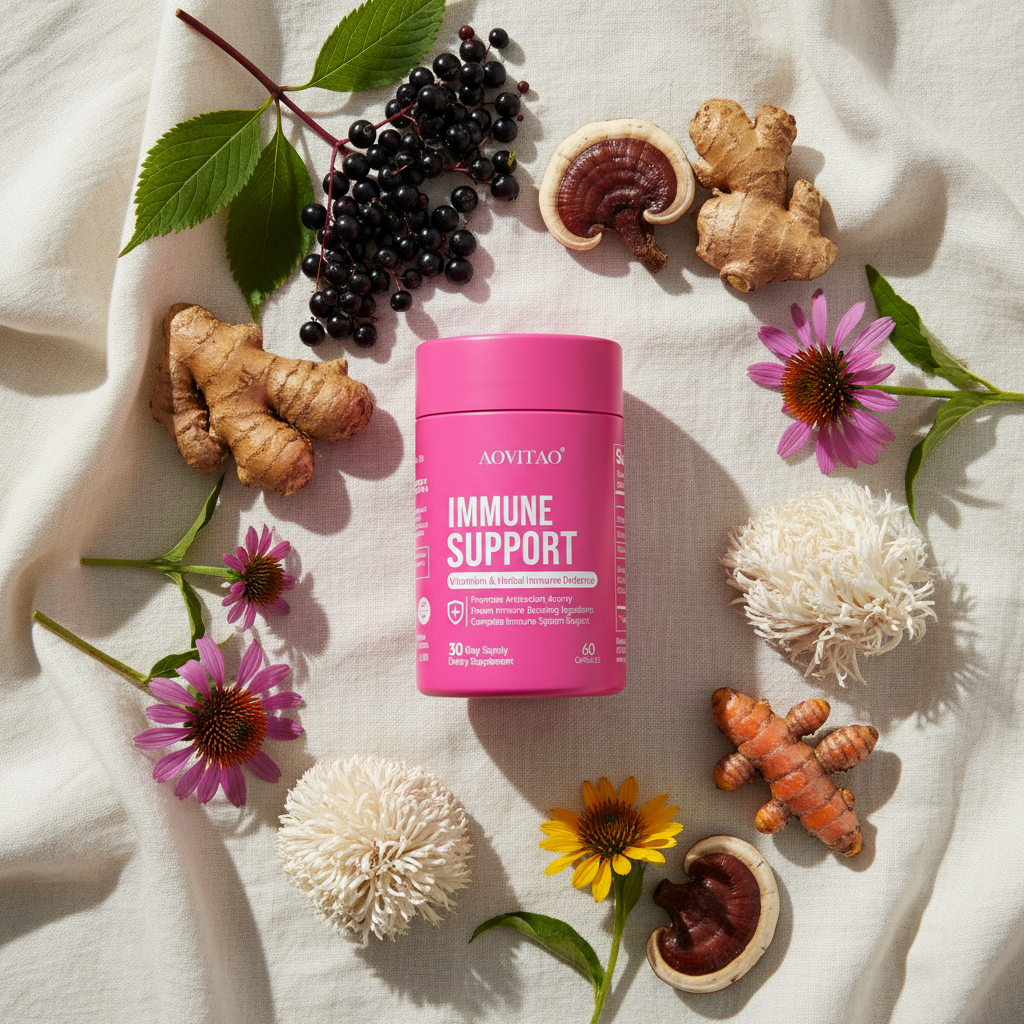 Immune Support - Flat Lay