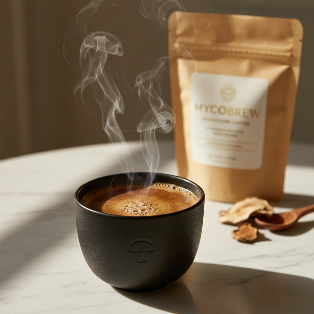 Mushroom Coffee - Lifestyle Cup