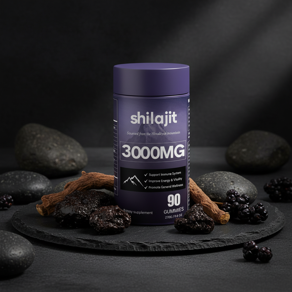 Shilajit 3000mg - Hero Shot