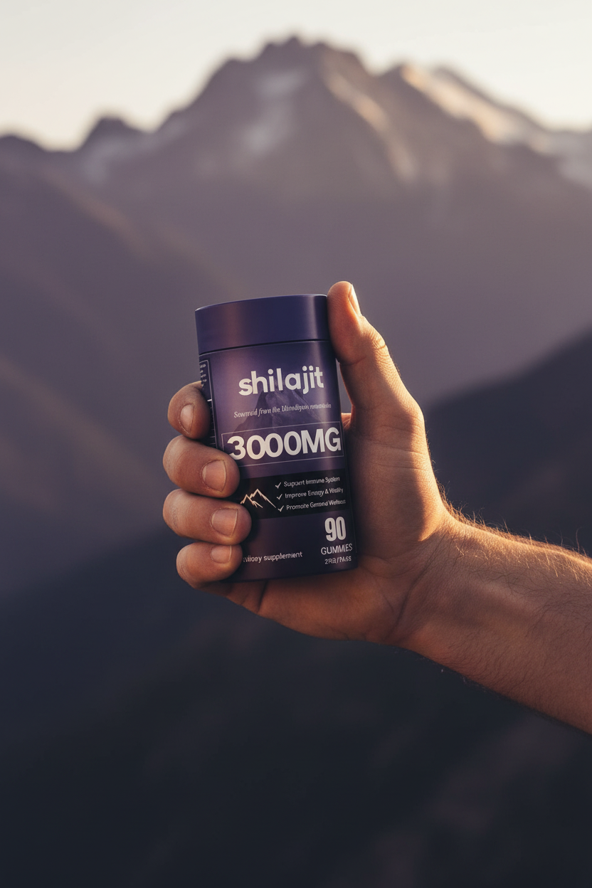 Shilajit 3000mg - Mountain Lifestyle